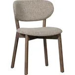 WOOOD Pískově hnědá čalouněná jídelní židle Ubak