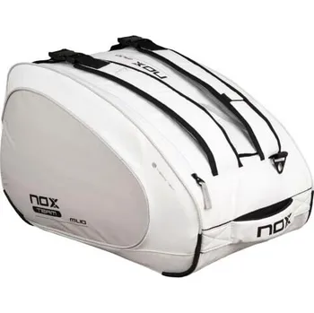 Sportovní taška Taška na rakety NOX Ml10 Team White/Grey Padelbag
