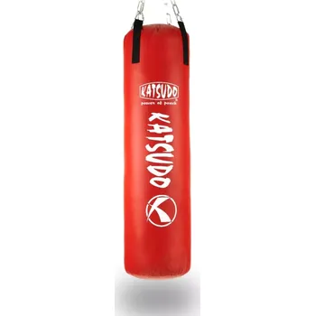 Bojový sport Boxovací pytel Katsudo 100 cm - červený