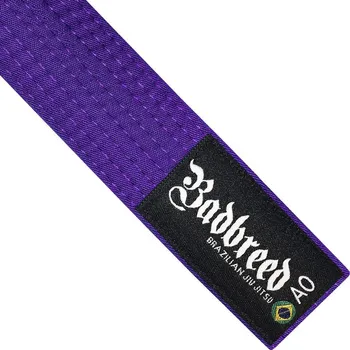 Pásek Badbreed Brazilian Jiu Jitsu 320 cm - fialový