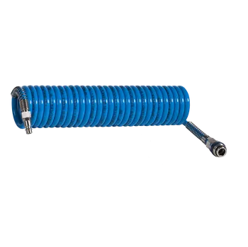 Zahradní hadice INAIRCOM Spirálová hadice PU 16x10 /12m