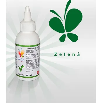 Potravinářské barvivo Airbrush – zelená 75 ml/lahvička