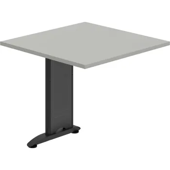 Psací stůl FP 801 – Stůl spojovací 80 cm - Šedá , Černý kov