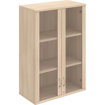 Policová skříň SZ 3 80 04 H – Skříň policová dvéřová 115,2 × 80 cm - Akát , Akát , USN – Hobis