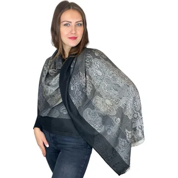 Šála Šál Pašmína - Florenta- Černá