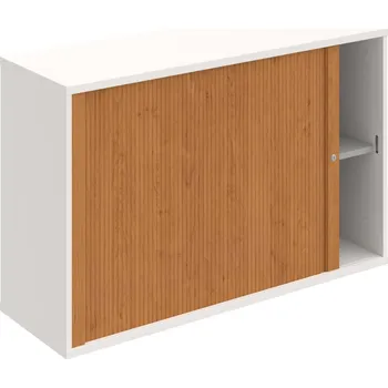 Policová skříň SZ 2 120 01 L – Skříňka žaluziová 76.8 × 120 cm, levá - Bílá , Olše