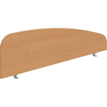 PA 1400 H – Paraván na hranu 135 cm - Buk , Šedý kov