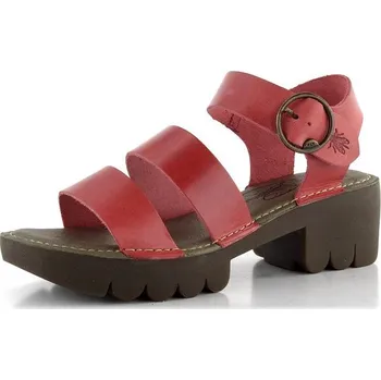 Dámské sandále Fly London sandály na platformě s podpatkem červené P801520004 - 39 | P694522