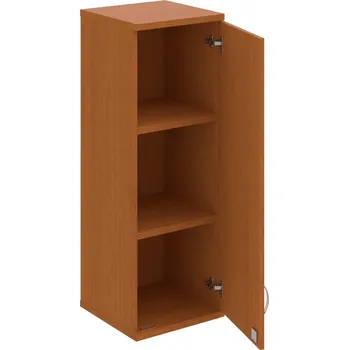 Policová skříň SZ 3 40 01 P H – Skříň policová dvéřová 115,2 × 40 cm - Třešeň , Třešeň , USN – Hobis