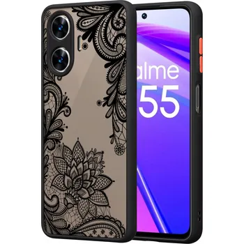 Pouzdro na mobilní telefon Zadní Kryt Smart-Tel.pl pro Realme C55 černý