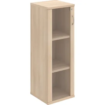 Policová skříň SZ 3 40 02 L – Skříň policová dvéřová 115,2 × 40 cm - Akát , Akát , USN – Hobis