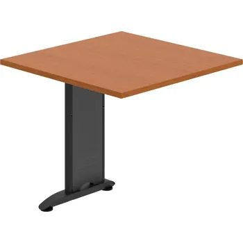 Psací stůl FP 801 – Stůl spojovací 80 cm - Třešeň , Černý kov