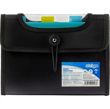 Složka A5 s 6 kapsami STRIGO černá