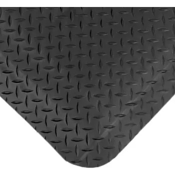 Rohožka Černá protiúnavová protiskluzová rohož Deckplate ReGen70 - 18,3 m x 90 cm x 1,5 cm