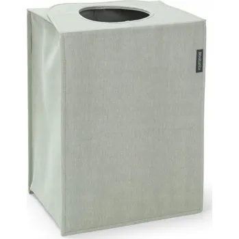 Koš na prádlo BRABANTIA - Skládací obdélníkový koš na prádlo 55 l - Zelený