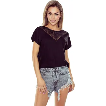 Dámská halenka Eldar halenka Miriam plus - černá, 3XL