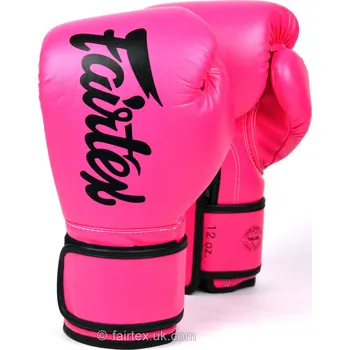 Boxerské rukavice Fairtex Boxerské rukavice BGV14 - růžové 14 oz