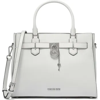 Michael Kors Hamilton medium key lock bílá