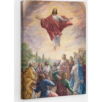 Obraz Tištěný obraz na plátně do ložnice Náboženský Nanebevstoupení Ježíše 40x60