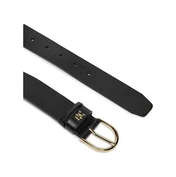 Opasek Tommy Hilfiger Dámský pásek Essential Effortless 3.5 AW0AW16837 Černá 75