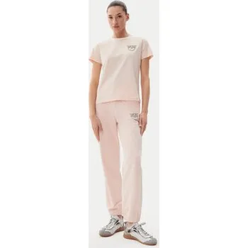 Dámské kalhoty PINKO Teplákové kalhoty Plumcake 104790 A2G8 Růžová Regular Fit L