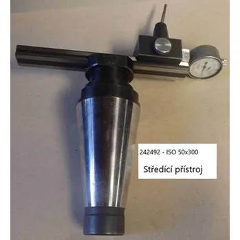 Středící přístroj PN 242492 - ISO 50x300, včetně indikátoru, Narex-Pilana MCT (níže foto)