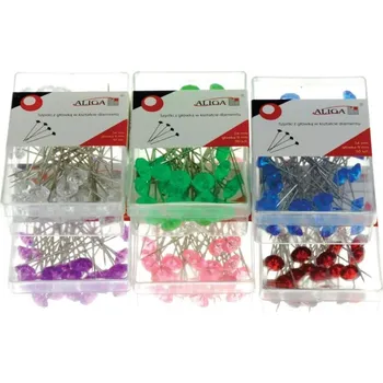 ALIGA špendlík diamant 9mm SPD54-CZ 50k