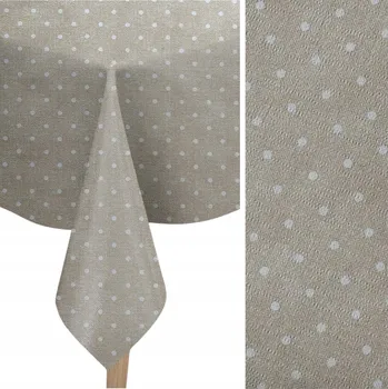 ubrus Voskované plátno na stůl ubrus ODOLNÉ SKVRNÁM do kuchyně dekorativní 140x240 GOSIA