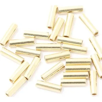 Korálek EU Korálek váleček 5/1,5mm Ag925 gold plating 24kt