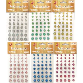 Dětské navlékací korálky ALIGA kamínky JET-7111