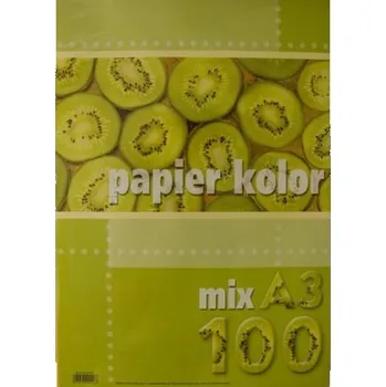 Kancelářský papír Kreska Xero papír A3 100l mix kolor