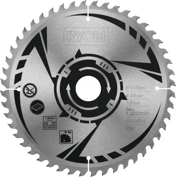 Pilový kotouč RYOBI SB216K16T48A1 216mm pilový kotouč do pokosové pily (48 zubů)