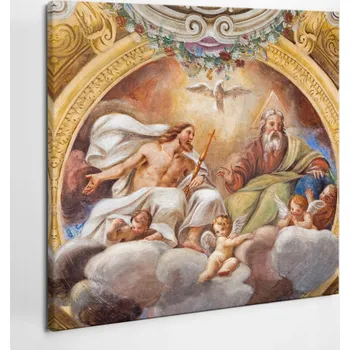 Obraz Foto-obraz na plátně Fotografie Svatá Trojice Andělé 60x60 cm