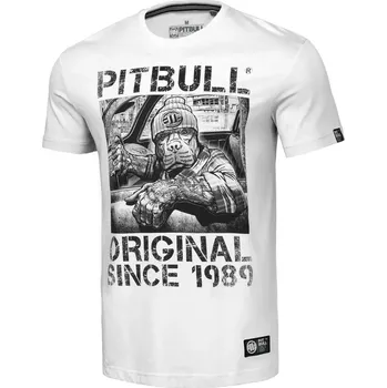 Oblečení a móda PitBull West Coast Triko Drive 170 - bílé XL