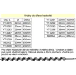 Vrták do dřeva hadovitý samostatný 40x240mm