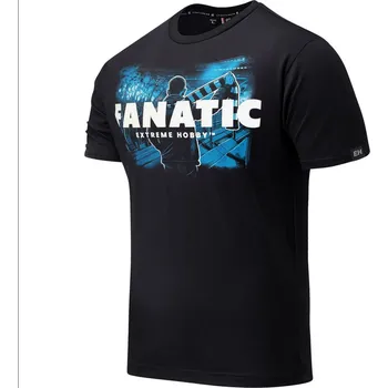 Pánské tričko Triko Extreme Hobby FANATIC - černo/modré M