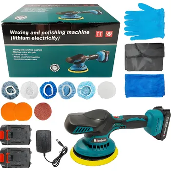 leštička AKU Leštička + Náhradní baterie (2ks, 2Ah) + Příslušenství, 38882