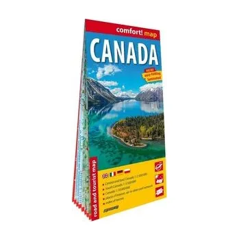 Cestování Comfort map Canada 1:10 000 000 - praca zbiorowa
