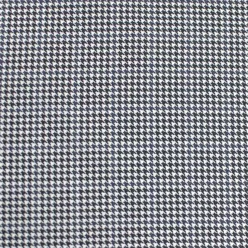 Podšívka PA005 bílá, modro-černé drobné pepito, š.150