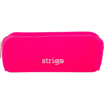 Penál Strigo Silikonové pouzdro obdélník - růžové