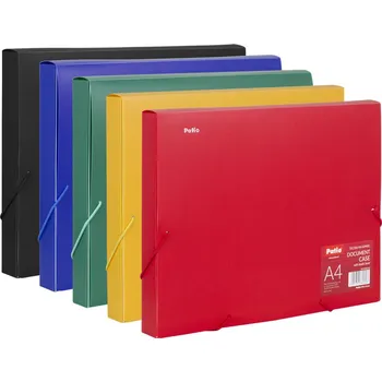 Složka s gumou Patio A4 zelená