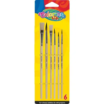 Umělecký štětec Patio Colorino štětec 6ks 2,4,6,8,10,12