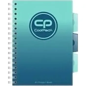 Blok Patio Blok A4 SP se záložkami gradient blue lagoon