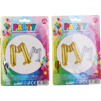 Balónek Wiky W-Balónek nafuk. písmeno M
