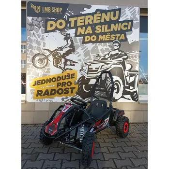 Leramotors elektrická buggy pro děti leramotors razor 1000w, černá, tichý provoz, 35 km/h