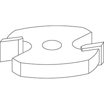 Příslušenství k frézce CMT C822 Talířová fréza - D31,75xd8, I6mm