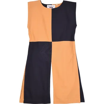 Karnevalový kostým Battle Merchant Středověký varkoč Eckhart, Mi-Parti, žlutá/černá