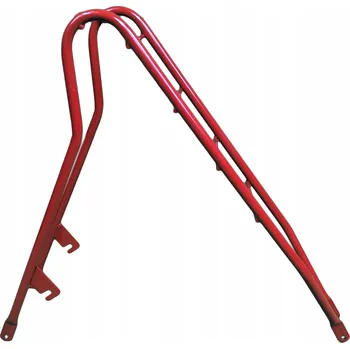 nosiče na kolo Zadní nosič na kolo RoyalBi Bagażnik tylny CZERWONY cruiser na sedlovku/rám