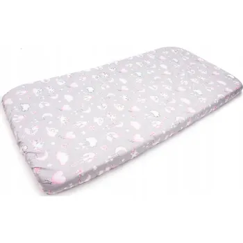 Prostěradlo PROSTĚRADLO DO POSTÝLKY 140x70 cm BAVLNA Kerstin