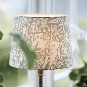Lampička PR Home Stolní lampa Liam Sofia Eldertree, zelená/mosaz, 55 cm zeleno-bílá, mosaz 1 x 40 W - Doprava zdarma